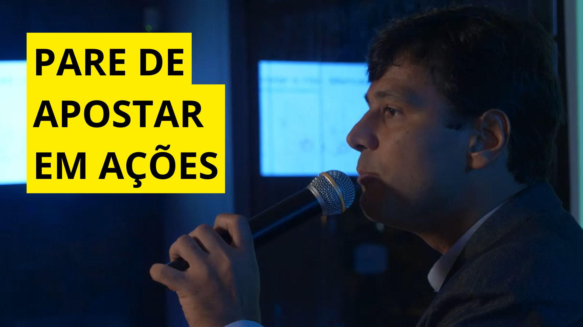 Pare de apostar em ações